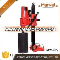 MW-205 205mm ergonomic handle lightduty vacuum brazed diamond core drill