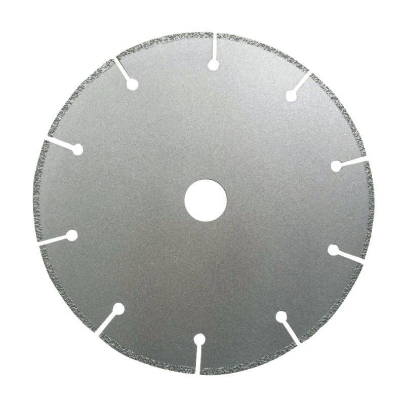 General purpose vacuum brazed diamond saw blade for marble, granite