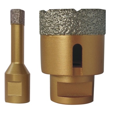 vacuum brazed diamond core drill bit for tile porcelain and stone