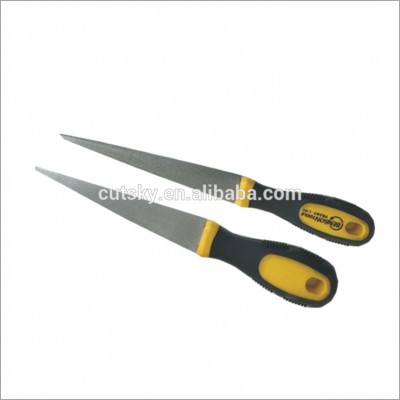 Diamond knife tapered sharpening steel