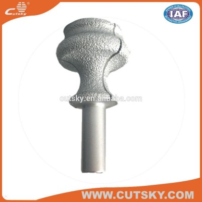 Concrete Vacuum Brazed Diamond finger router bits